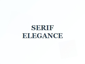 Strong Contrast Serif Fonts for Impactful Headings